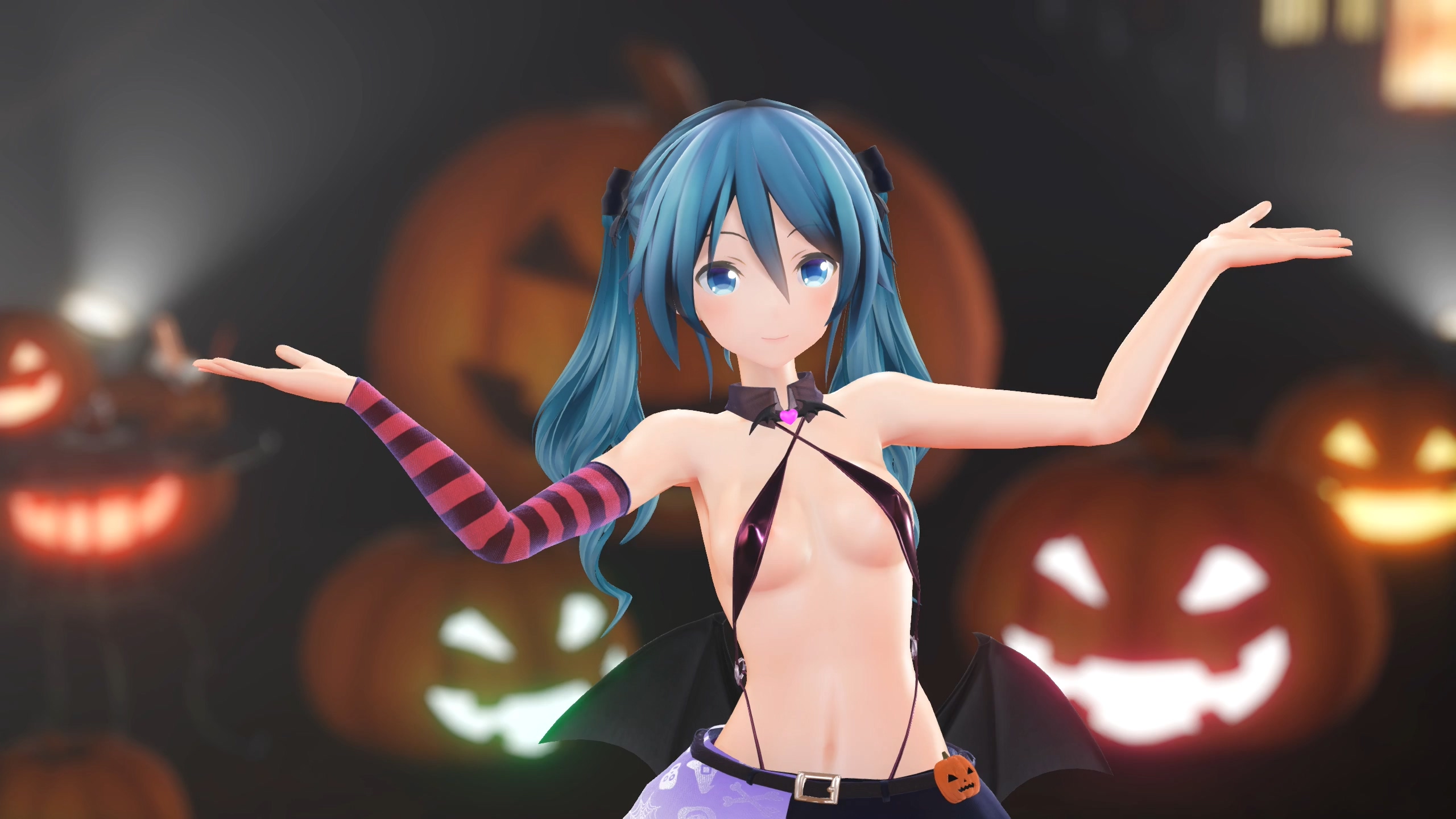 MMD Tsumiku – Happy Halloween – FapForFun